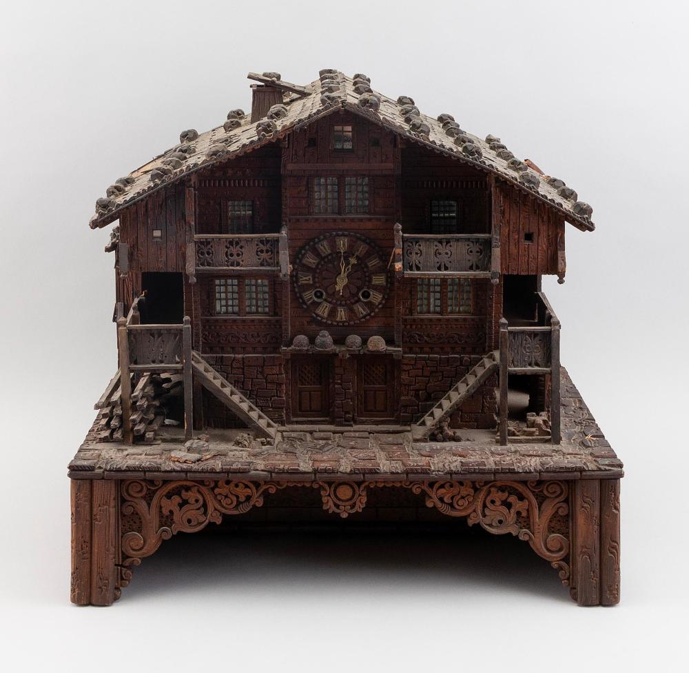 RARE SWISS BLACK FOREST CHALET-FORM