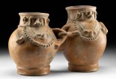 RARE TAIRONA EFFIGY VESSEL CON