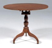 Rare Tennessee inlaid tea tabl