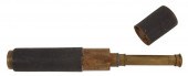 RARE THREE-DRAW TELESCOPE BY G