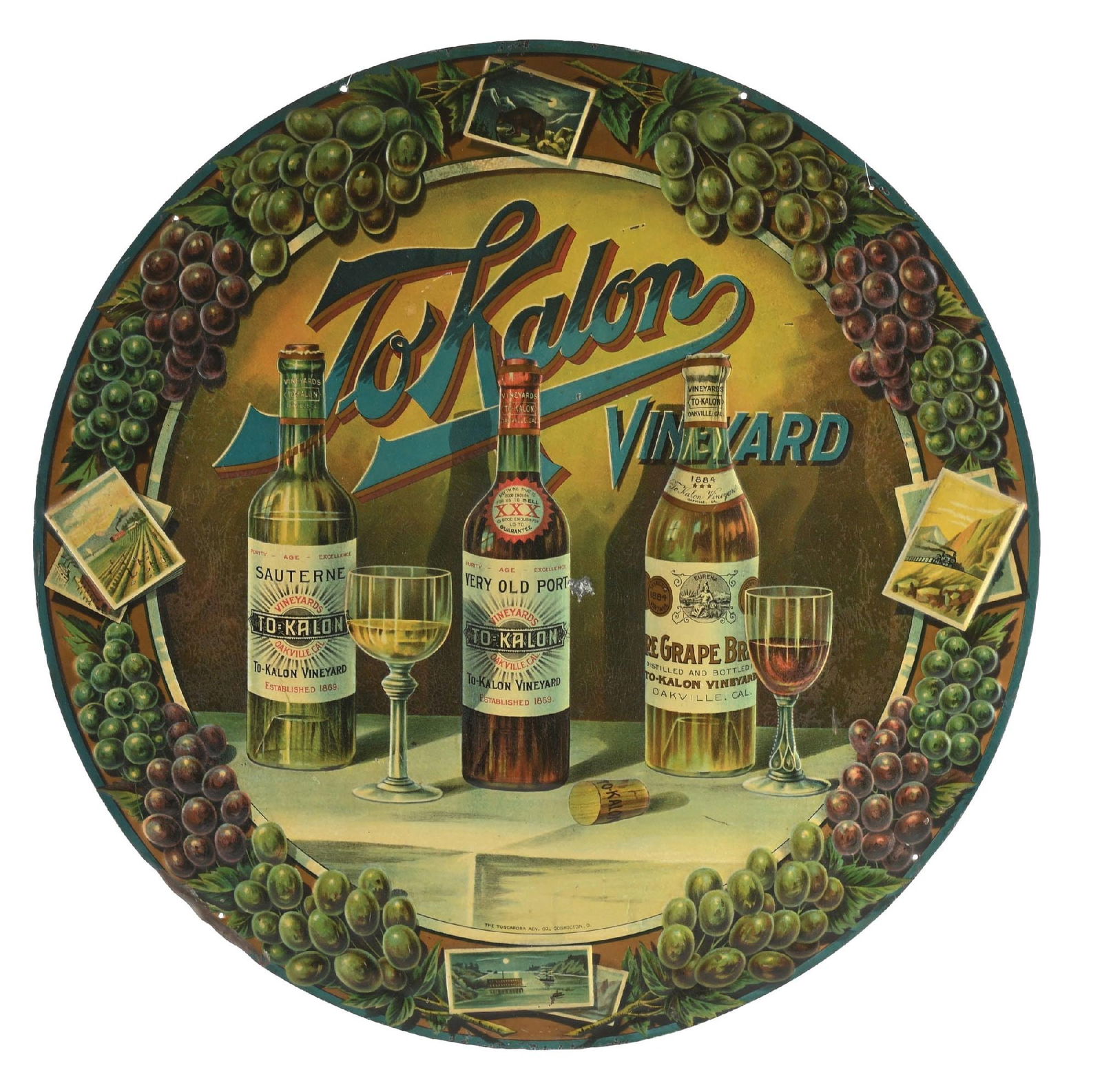 RARE "TO-KALON" VINEYARD EMBOSSED