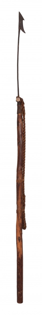 RARE TOGGLE-HEAD HARPOON FROM