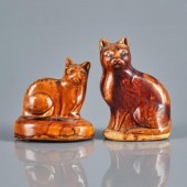 RARE TREACLE GLAZED POTTERY PE