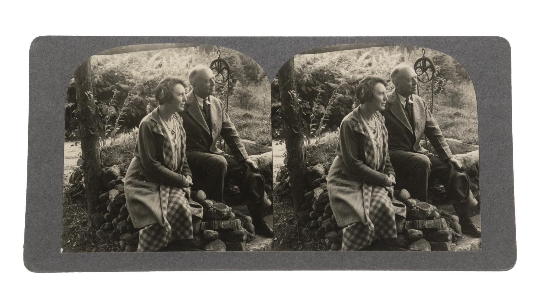 RARE UNIQUE PHOTO STEREOVIEW CARD