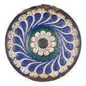RARE VENETIAN ENAMEL AND PARCE