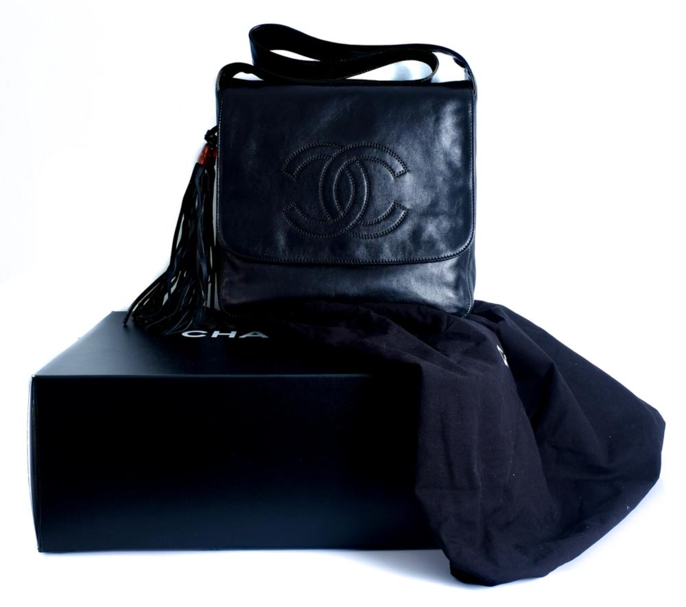 RARE VINTAGE LAMBSKIN CHANEL