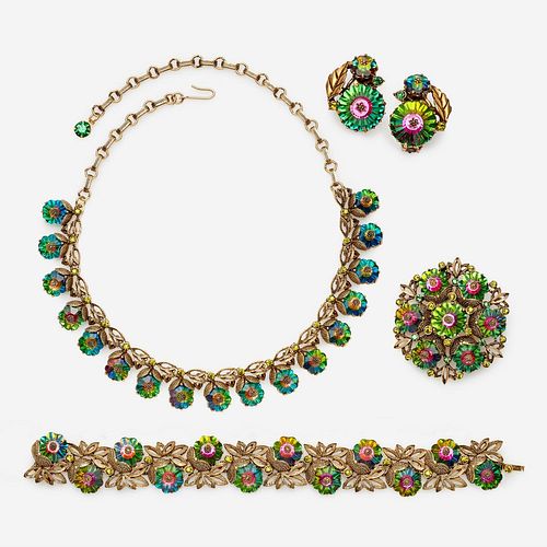 RARE VINTAGE WEISS PARURE
