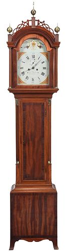 RARE VIRGINIA FEDERAL MAHOGANY TALL