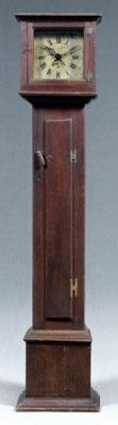 Rare Virginia walnut tall-case