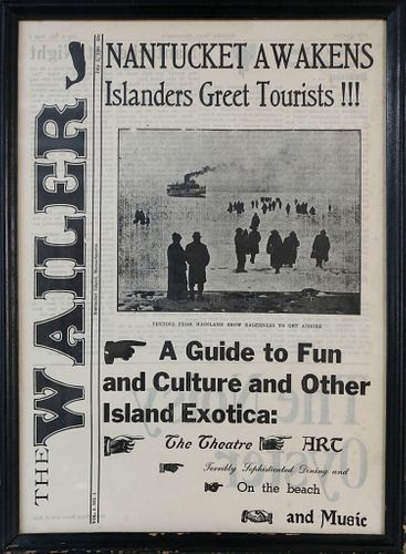 RARE VOL. I, NO 1 OF "THE WHALER"