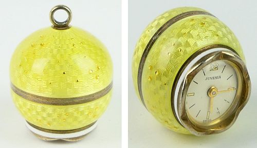 RARE VTG. JUVENIA 14KT G. GUILLOCHE