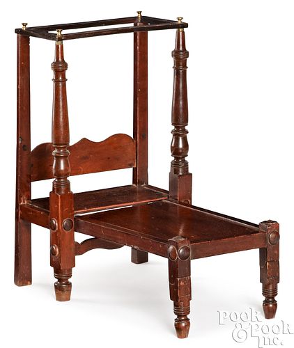 RARE WALNUT MODEL OF A SHERATON