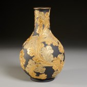 RARE WEDGWOOD AURO BASALT VASE