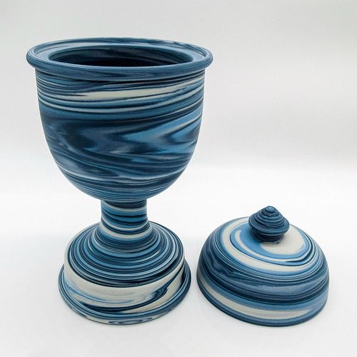 RARE WEDGWOOD BLUE MARBLED