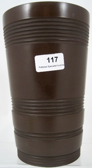 Rare Wedgwood Brown Basalt Vase