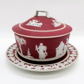 RARE WEDGWOOD CRIMSON JASPERWA