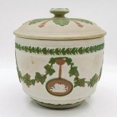 RARE WEDGWOOD WHITE TRICOLOR J