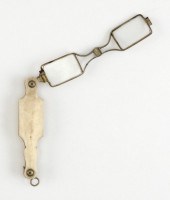 RARE WHALEBONE FOLDING LORGNET