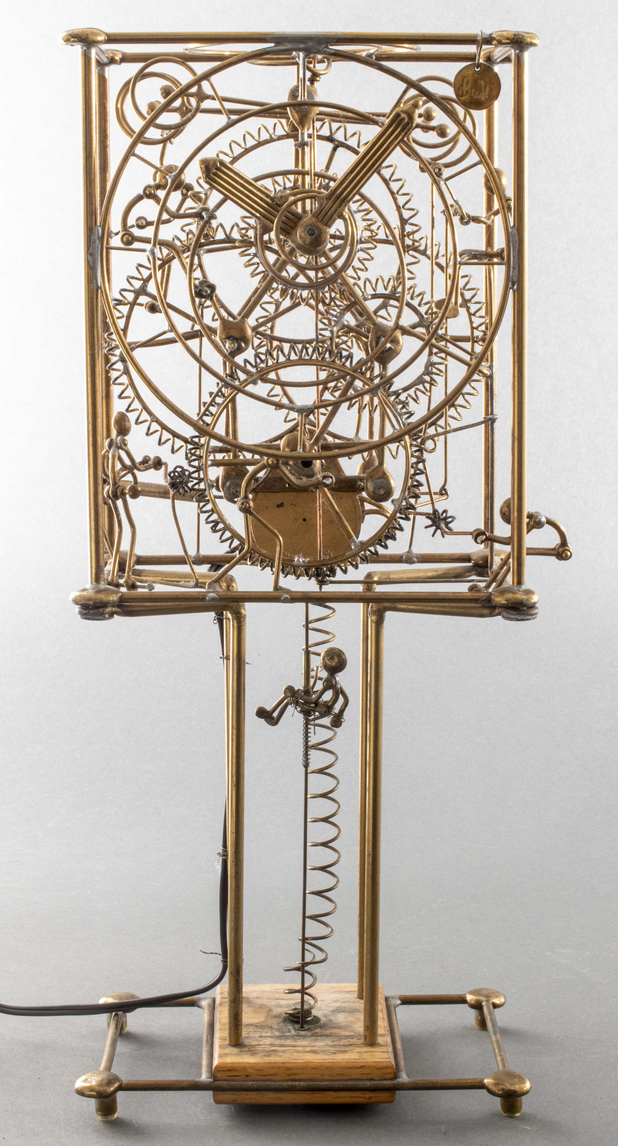 RARE WHIMSICAL GILT METAL