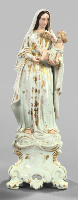 Rare White and Gold Paris Porcelain