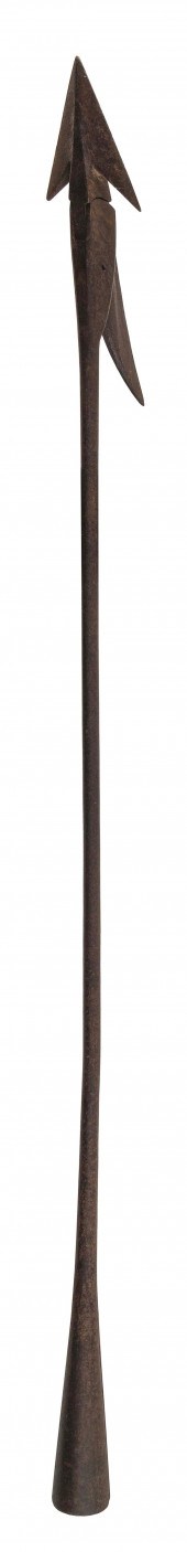 RARE WROUGHT IRON HARPOON MID-