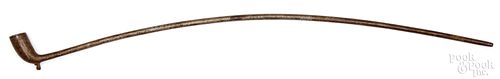 RARE WROUGHT IRON PIPE, 18TH/19TH