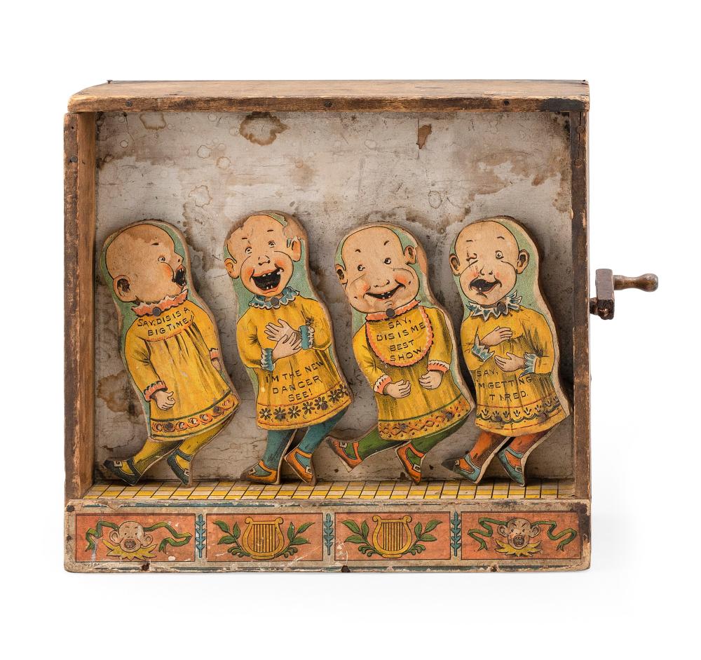 RARE YELLOW KID WOOD AND