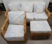 RATTAN AND BAMBOO LOOSE CUSHIO