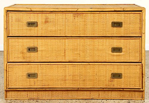 RATTAN DRESSER CAMPAIGN STYLE