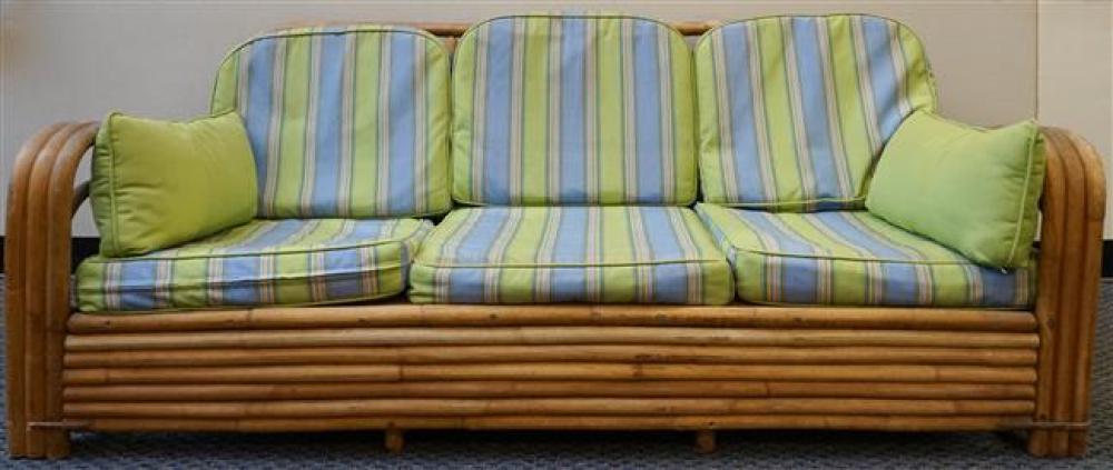 RATTAN STRIPE UPHOLSTERED LOOSE