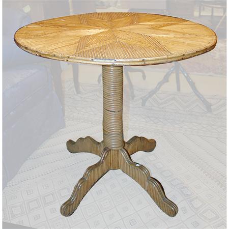 Rattan Table 	 