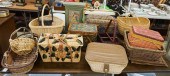 RATTAN, WICKER AND OTHER BASKE