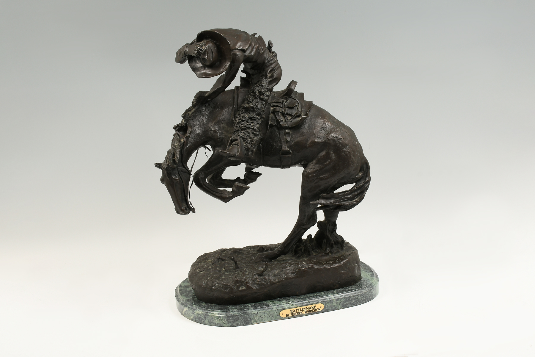 RATTLESNAKE BRONZE AFTER FREDERIC