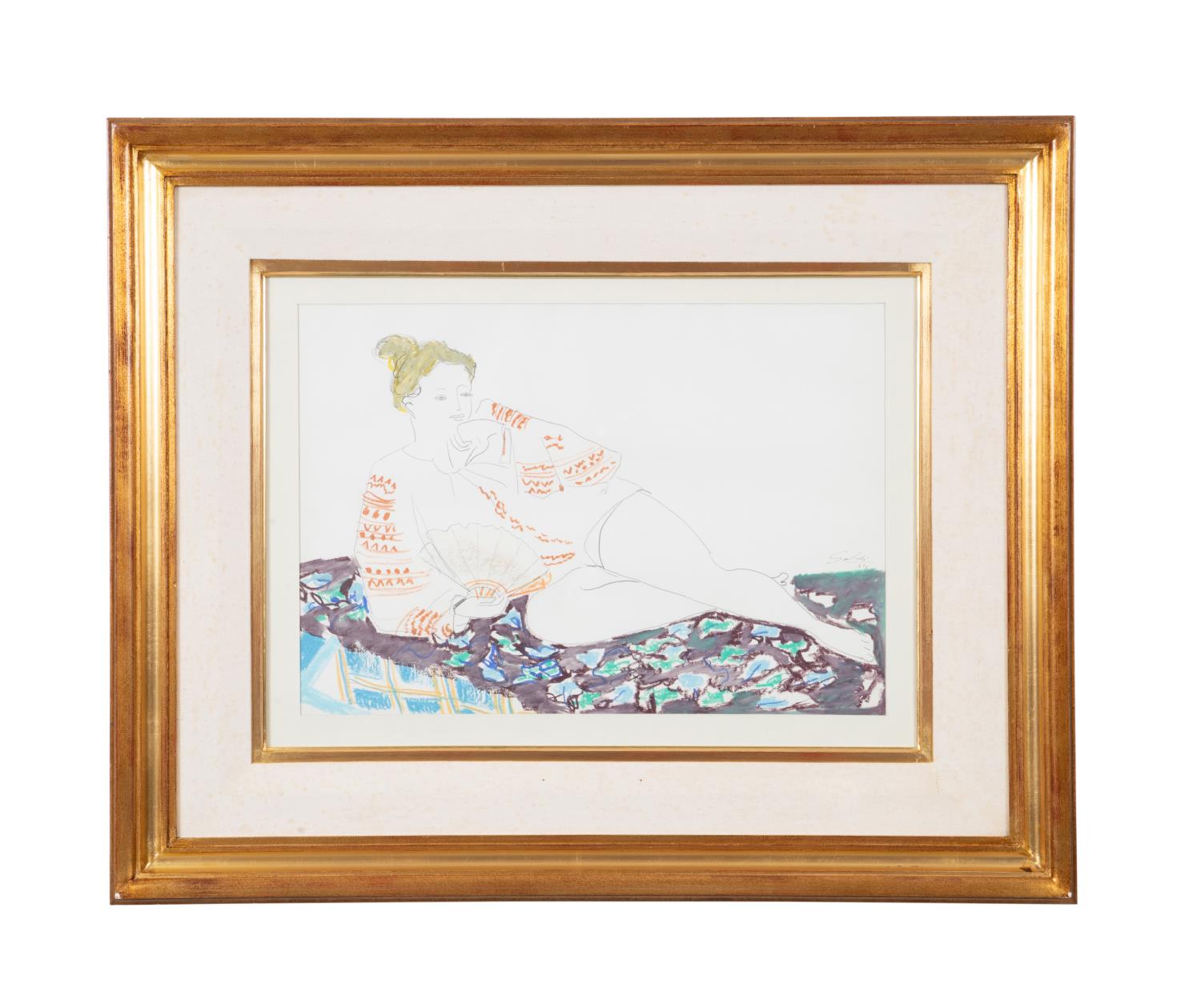 RAUL SOLDI, RECLINING WOMAN,