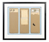 RAUSCHENBERG, "3 SHIRT BOARDS"
