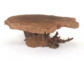 RAW EDGE ROOT WOOD COFFEE TABL