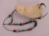 RAW WHALE TOOTH NECKLACEAntiqu
