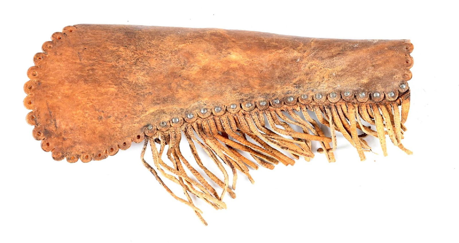 RAWHIDE HOLSTER WITH LEATHER