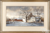 RAY HENDERSHOT, WATERCOLOR FAR