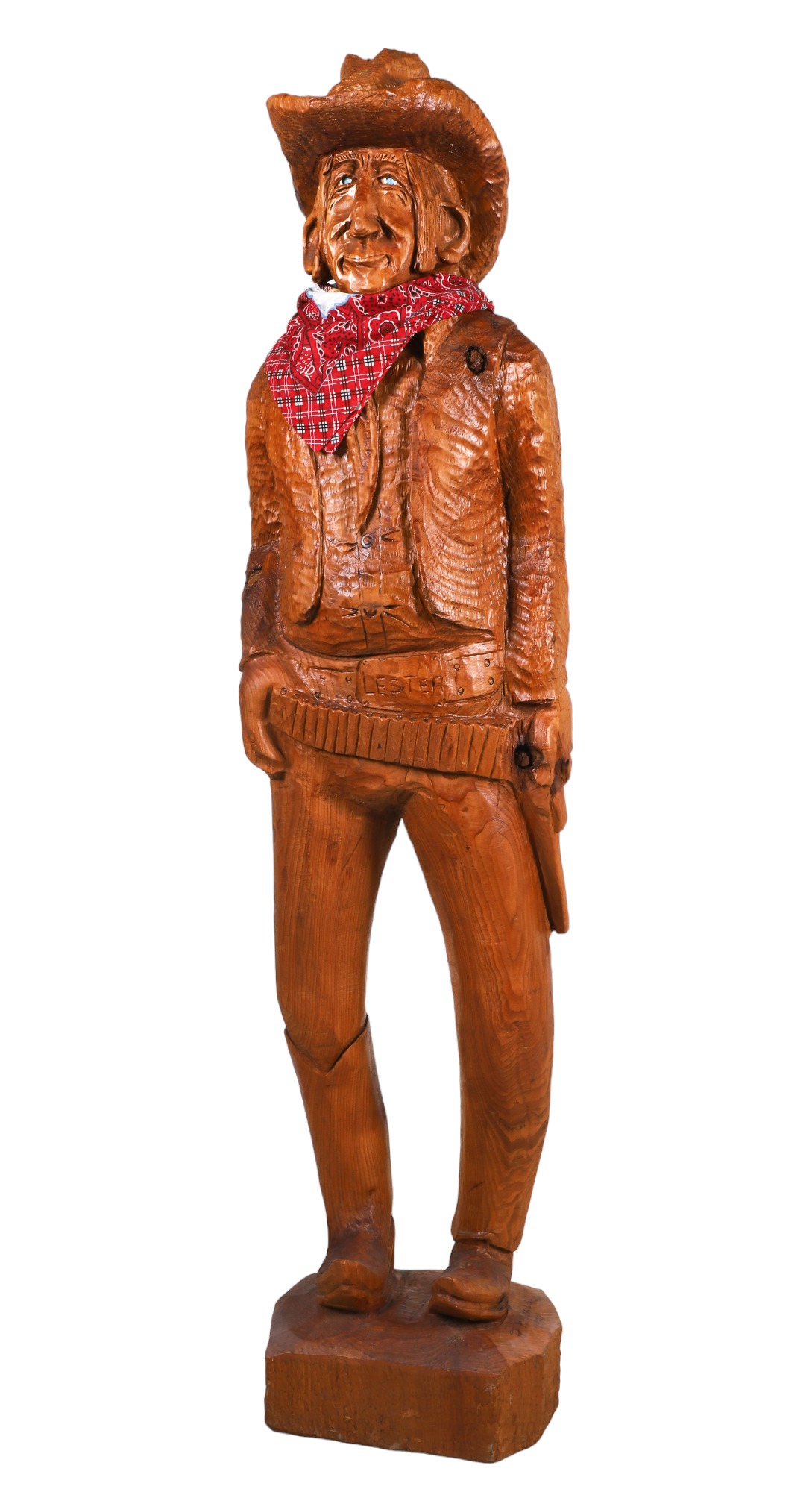 Ray Kowalski life-sized chainsaw