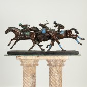 RAY RENFROE, LARGE BRONZE EQUE