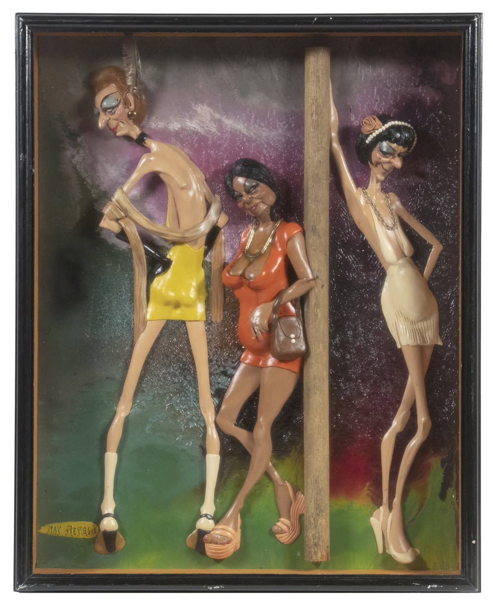 RAY REYES (US, 20TH C.) Hookers,