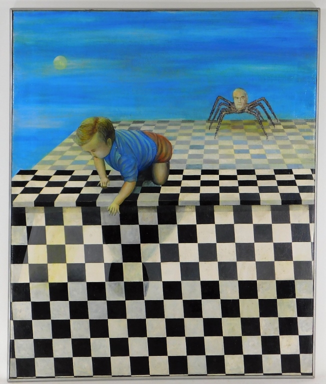 RAY RICHARDSON SURREALIST OP ART