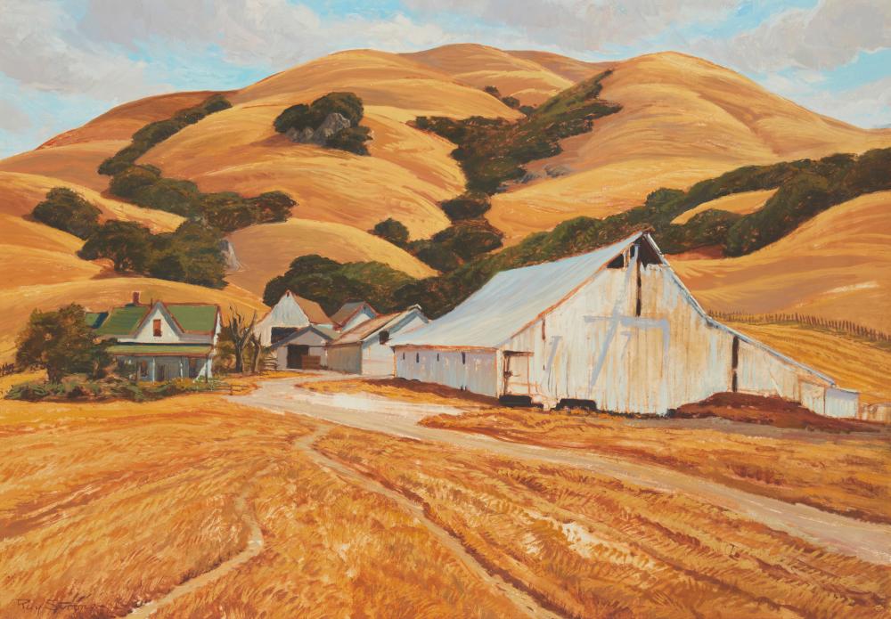 RAY STRONG (1905-2006), HOUSE AND A