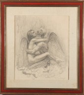 RAYMOND A. WHYTE "EMBRACE WITH