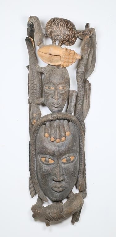 RAYMOND BAPTISTE HAITIAN FOLK ART
