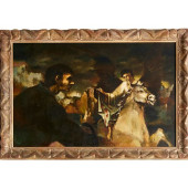 RAYMOND BREININ, OIL ON CANVAS