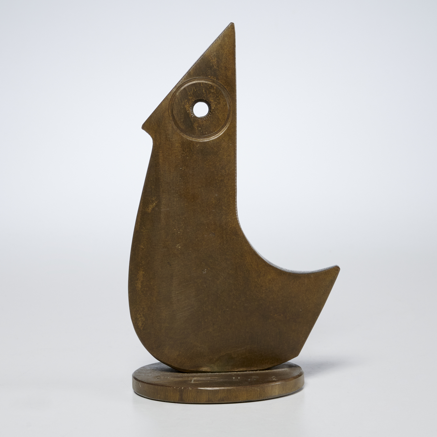 RAYMOND G. BARGER, BRONZE SCULPTURE