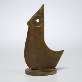 RAYMOND G. BARGER, BRONZE SCUL