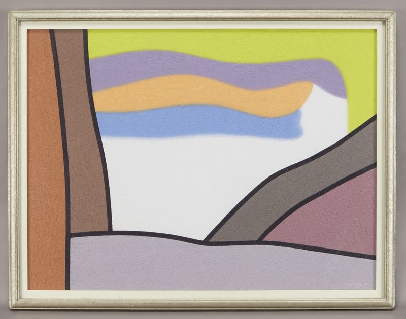 Raymond Jonson ''Oil No. 19'' oil